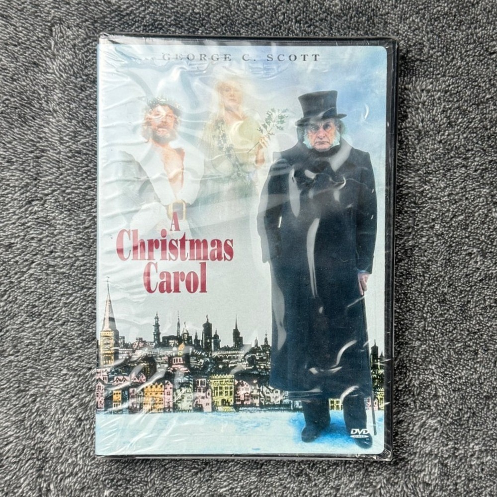 A Christmas Carol DVD 84 George C Scott Charles Dickens Holiday Movie New Sealed